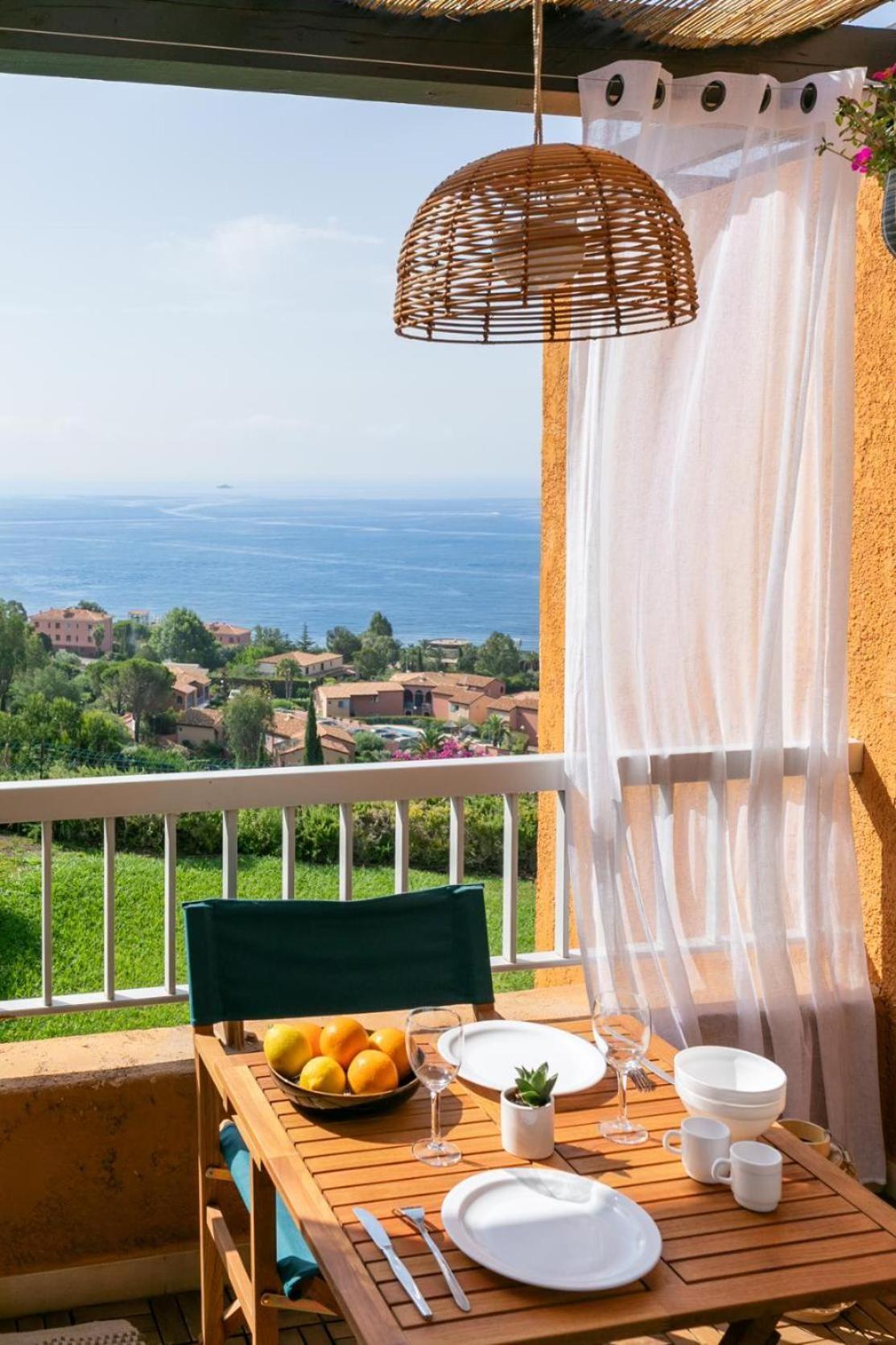 Vue Mer Et Jardin Théoule-sur-Mer Kültér fotó